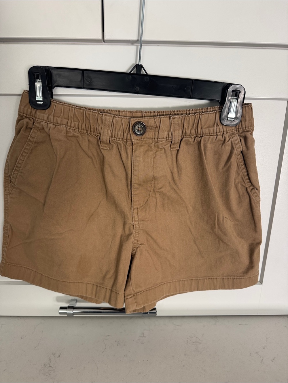 chubbies Kids Tan Elastic Waist Shorts